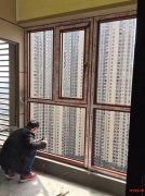 南京世贸外滩封闭阳台窗案例/隔热断桥铝门窗/断桥铝平开窗