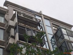 南京香格里拉东苑/封闭阳台窗/断桥铝门窗/金刚网一体窗